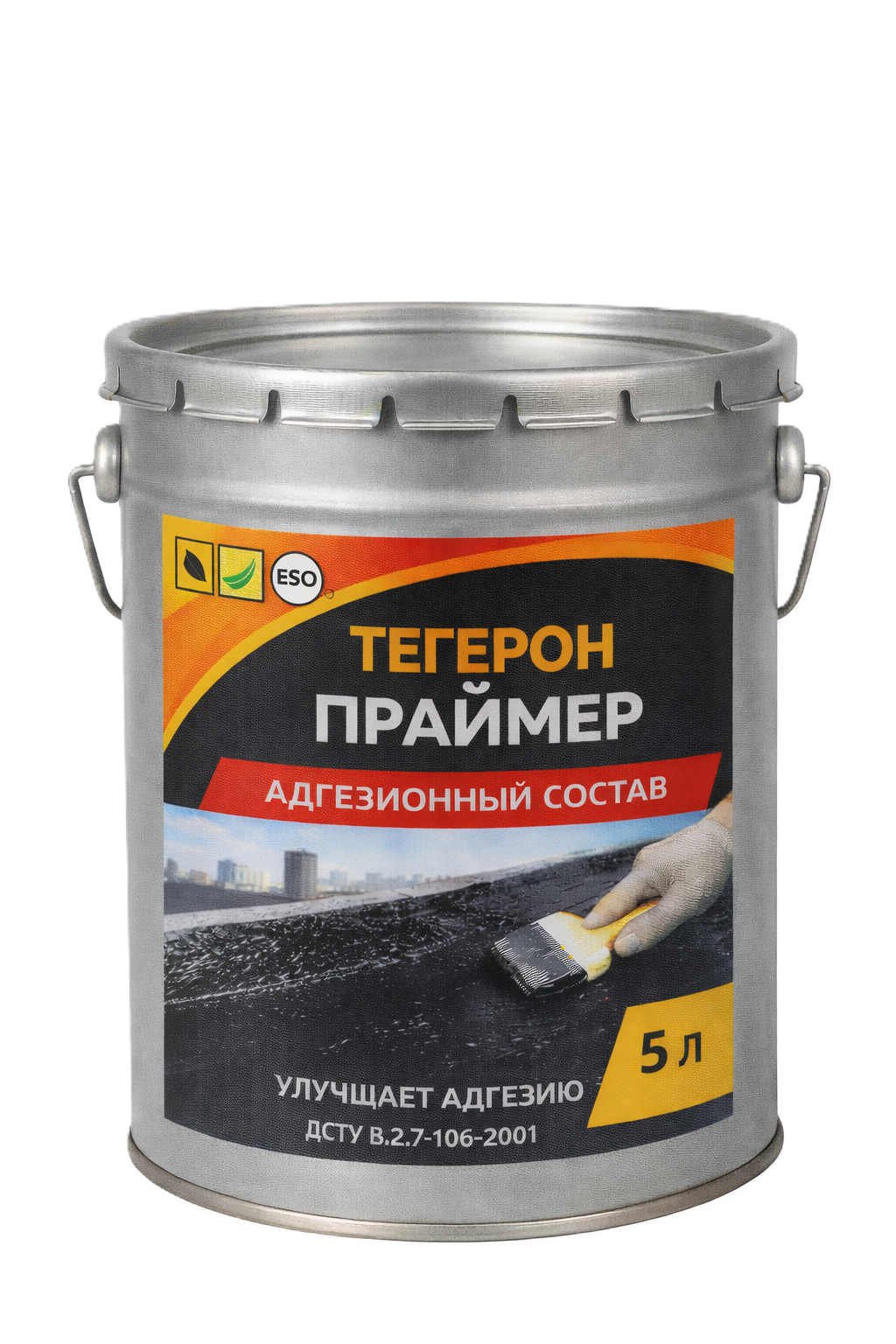 Тегерон Грунт ЭКОБИТ ведро 5,0 л - адгезионный состав ДСТУ Б В.2.7-108-2001 ( ГОСТ 30693-2000)